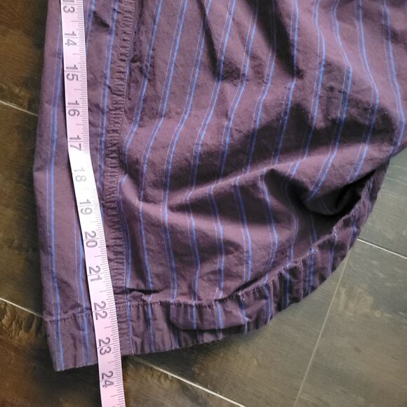 Anthropologie Purple Striped Jumpsuit - Picture 9 of 9
